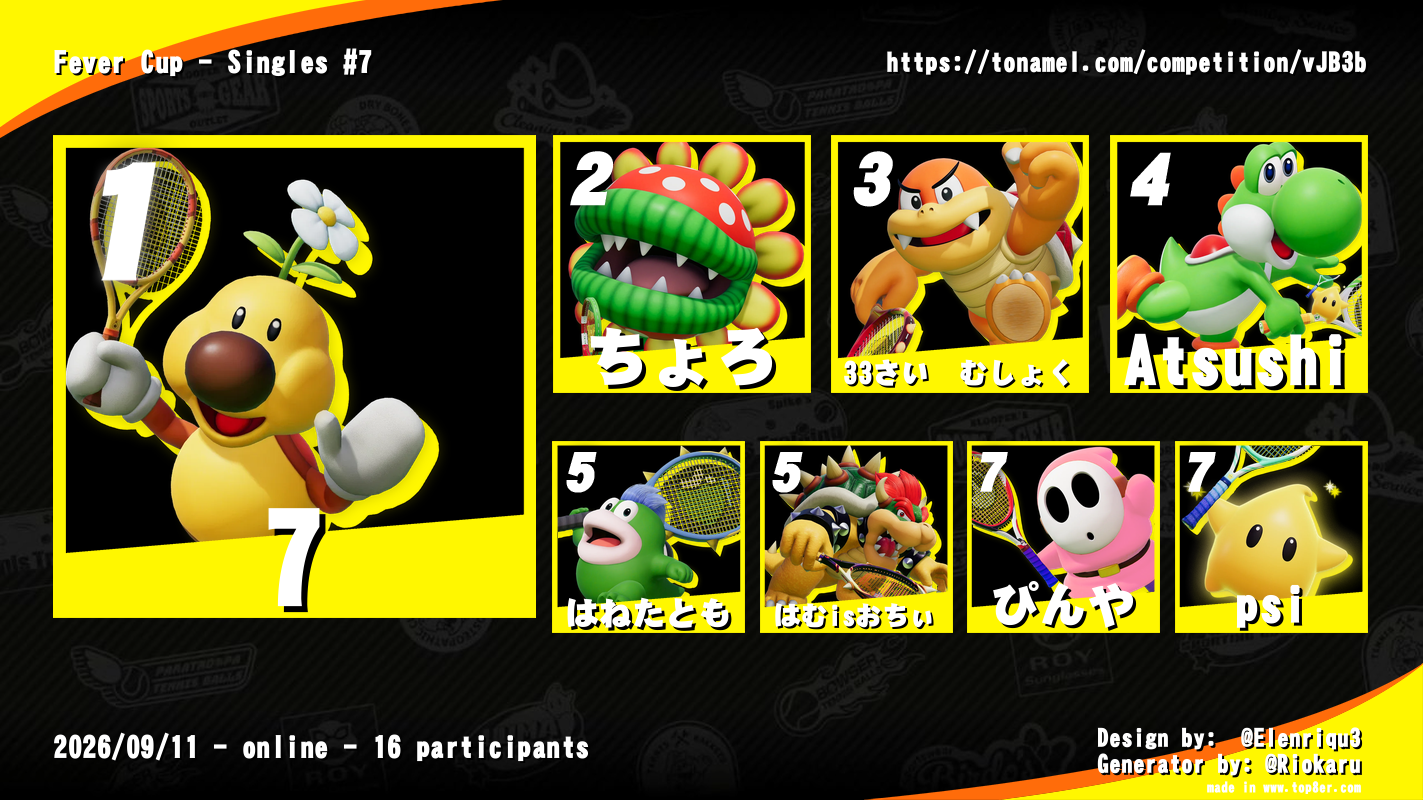 Fever Cup - Singles #7